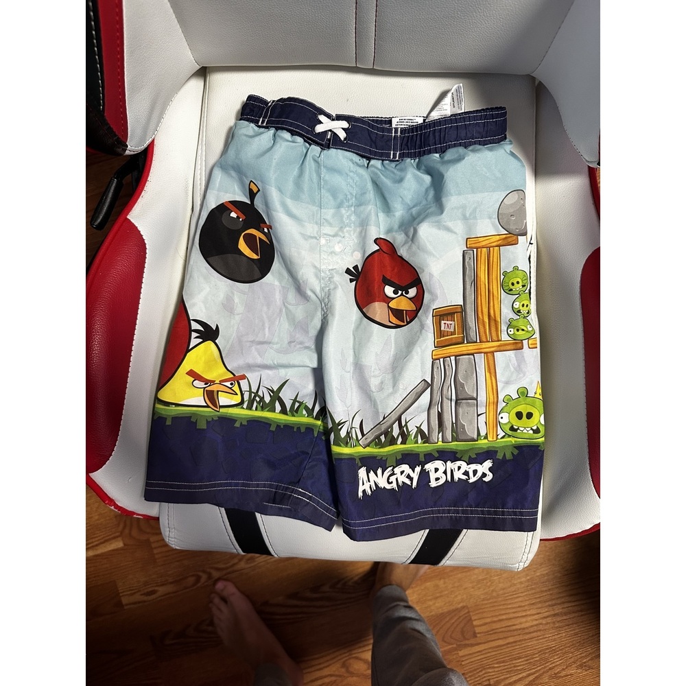 Blue camo Boys Athletic Shorts